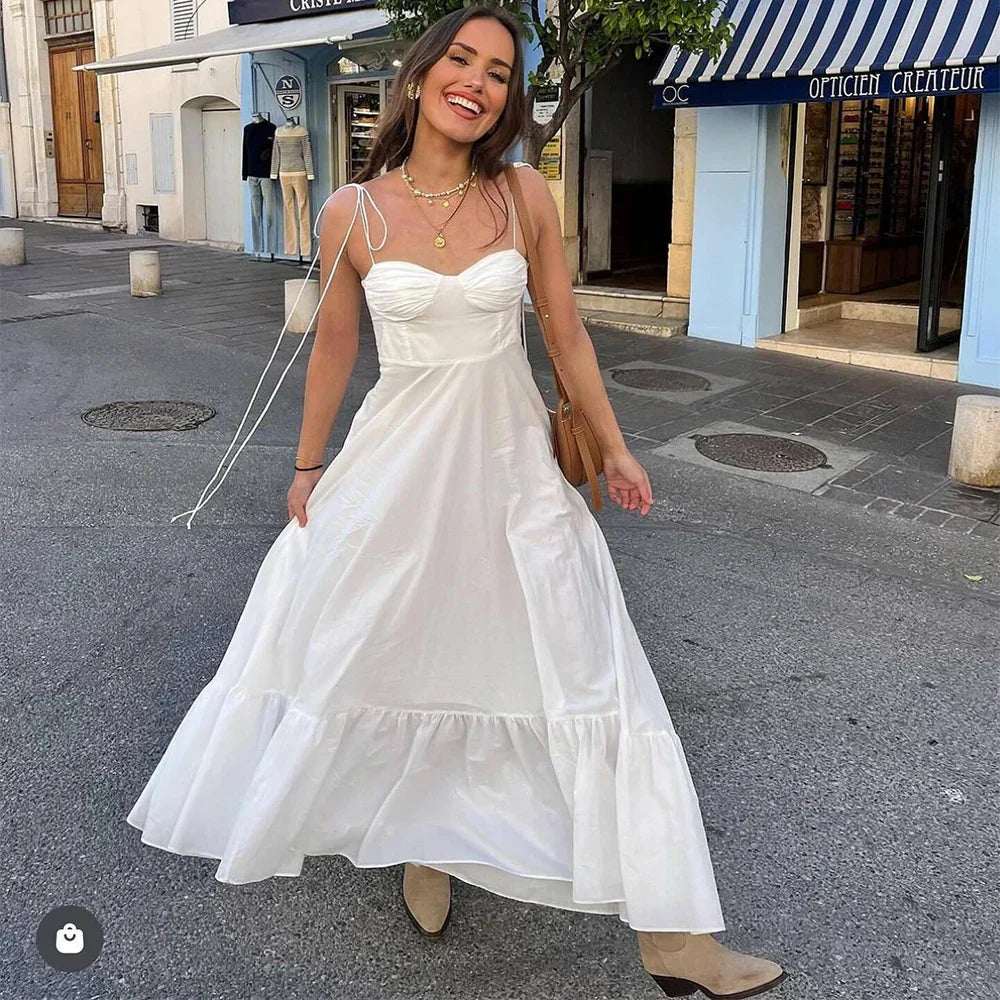 Vestido Longo de Alça